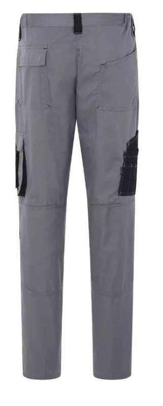 PANTALON BICOL MULTIB CONFORT FIT GRIS-NEGRO T-40/42(1136)