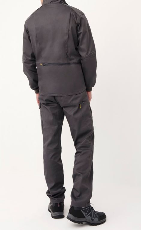 PANTALON MULTIB STRETCH GRIS T-36/38(1141P)