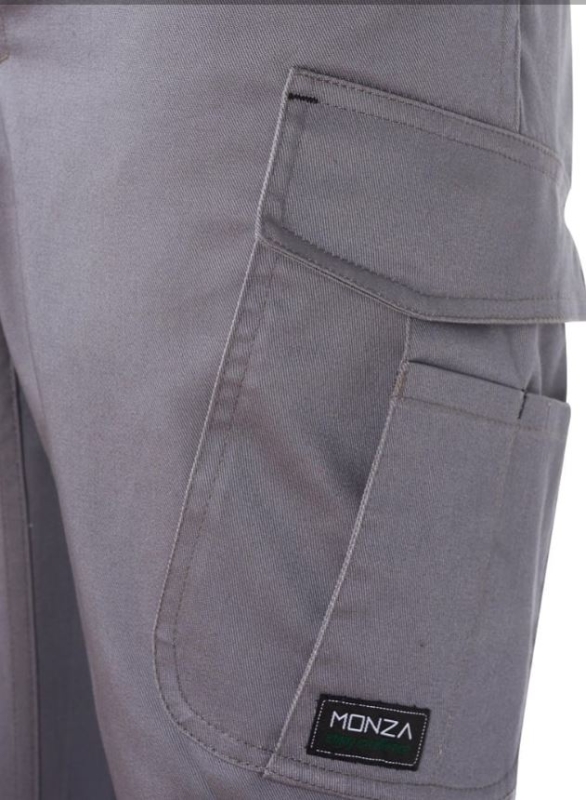 PANTALON MULTIB STRETCH GRIS T-36/38(1141P)