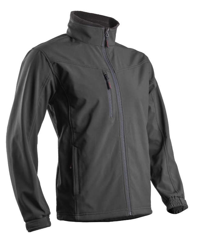 CHAQUETA SOFTSHELL YANG II NEGRA T-S - XXL