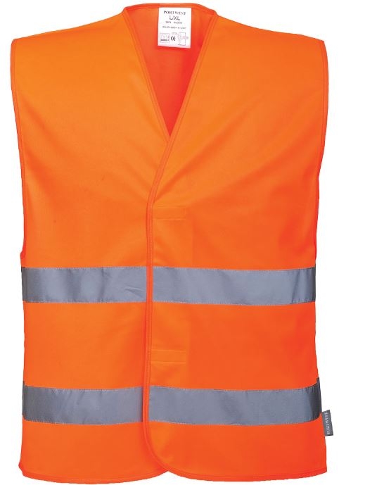 CHALECO AV NARANJA REFLECTANTE T- S/3XL (C474)