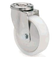 ARSA 9855223 RUEDA Ø80x30mm GIRAT PLAT. PASADOR NYLON BUJE LISO