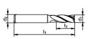 5534 Ø12x16/73mm FRESA RATIO 4C MD DIN-6527 K