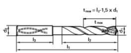 NR 5612 Ø05.50 BROCA VHM