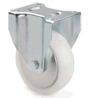 ARSA 9876331 RUEDA Ø100x40mm FIJA PLAT. NYLON BUJE LISO