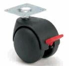 ARSA 22972 RUEDA Ø50mm GIRAT PLATINA FRENO PEDAL