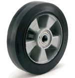 ARSA 66731 RUEDA RECAMBIO Ø125x50mm GOMA ELASTICA ALUM.C.B