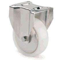 ARSA 9873310 RUEDA Ø80x30mm FIJA PLATINA INOX NYLON B.LISO