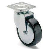 ARSA 33634 RUEDA Ø80mm GIRAT PLATINA NYLON NEGRO