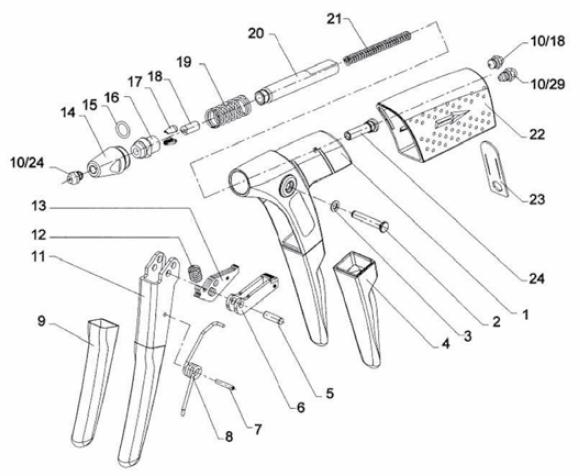 GESIPA MUELLE PRESION FLIPPER