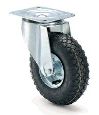 ARSA 66920 RUEDA Ø200x50mm GIRAT PLAT. NEUMATICA LL.METALICA C.R