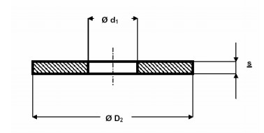 ARANDELA PLANA ALA ANCHA DIN-9021 INOX A2-AISI 304 Ø5mm