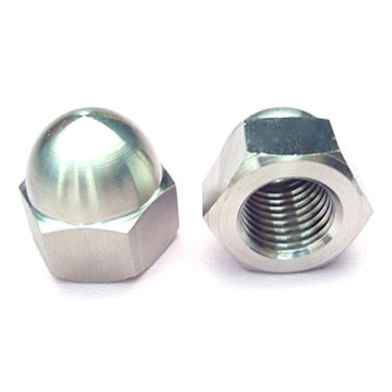 TUERCA HEXAGONAL CIEGA DIN-1587 INOX A2-AISI 304 M-10