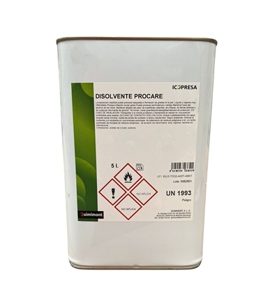 DISOLVENTE ECOLOGICO BIODEGRADABLE 5lts