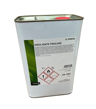 DISOLVENTE ECOLOGICO BIODEGRADABLE 5lts