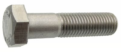 TORNILLO C/HEX. DIN-931 INOX A2-AISI 304 M-20X70