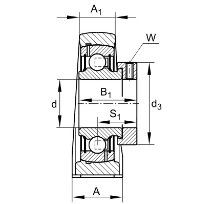 PASE 25 N  //  ROD.AUTOALINEABLE Y SOPORTE POPULAR