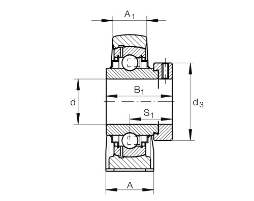 RASE 35 N  // ROD.AUTOALINEABLE Y SOPORTE POPULAR