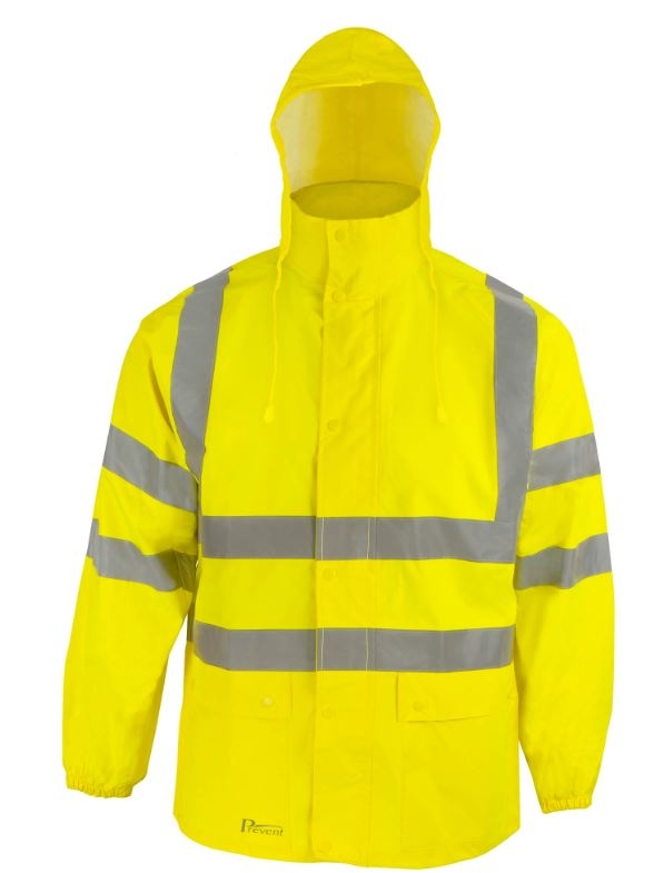 CHAQUETA IMPERMEABLE AV AMARILLO (RJG) T-XXL