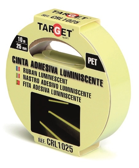 CINTA ADHESIVA FOTOLUMINESCENTE 10mt X 25mm