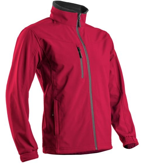 CHAQUETA SOFTSHELL YANG II ROJA T-3XL