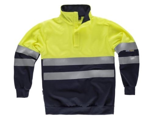 SUDADERA VELCRO AV AM/MARINO T-S (C3839)