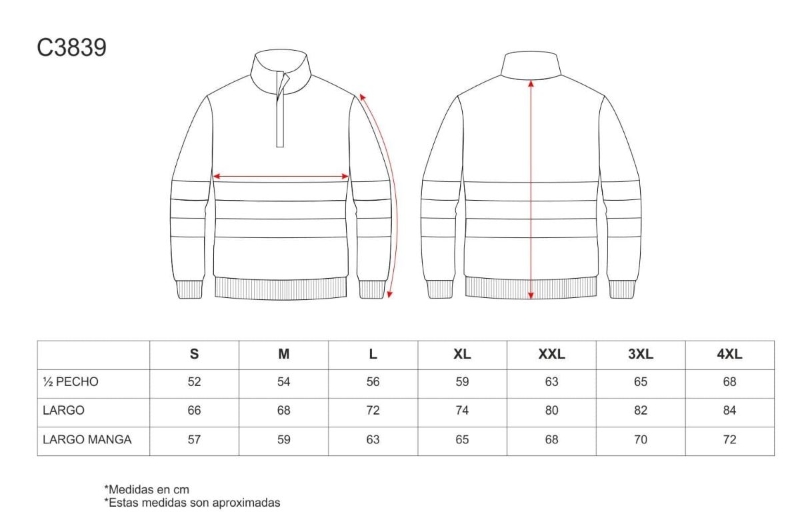 SUDADERA VELCRO AV AM/MARINO T-S (C3839)