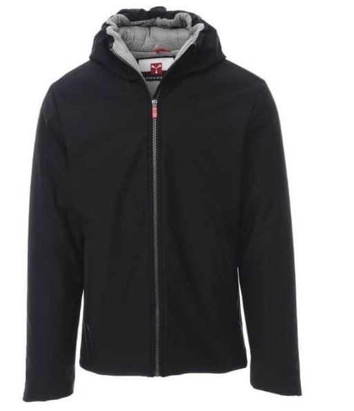CHAQUETA ACOLCHADA OREGON NEGRO/GRIS T-M