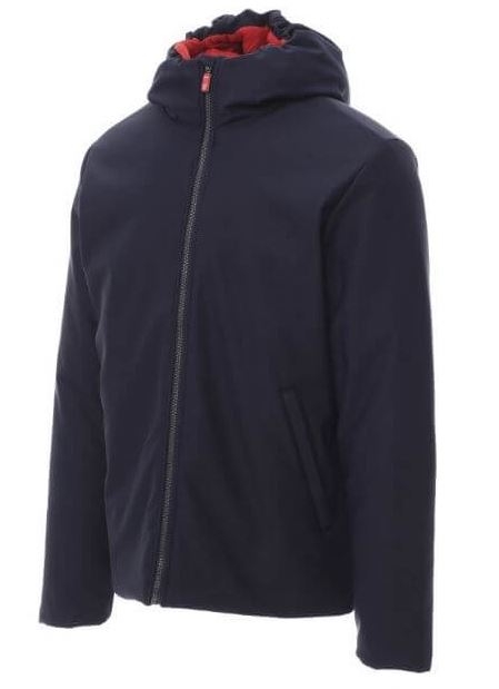 CHAQUETA ACOLCHADA OREGON MARINO/ROJO T-XS