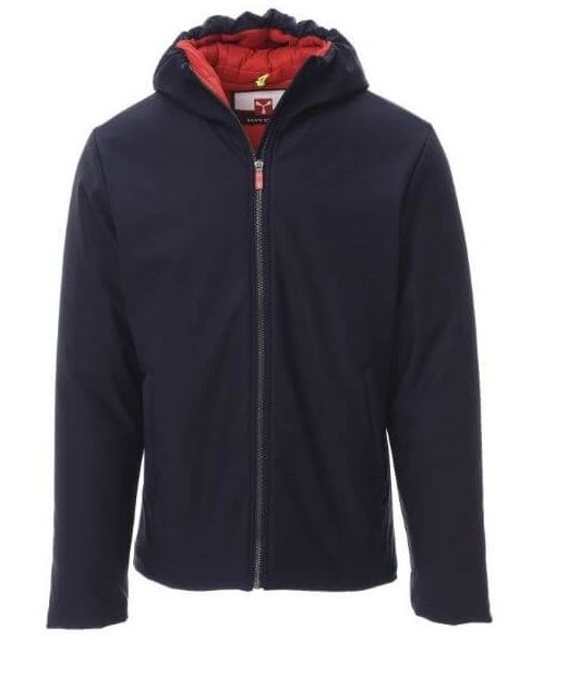 CHAQUETA ACOLCHADA OREGON MARINO/ROJO T-XL