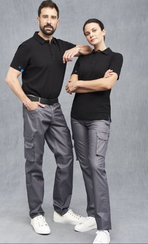 PANTALON STRETCH GRIS T-40  (1147)