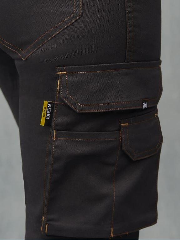 PANTALON STRETCH NEGRO T-56 (1147)
