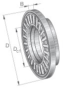 AXW 35  //  RODAMIENTO AXIAL DE AGUJAS