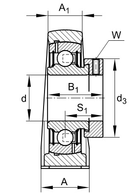 PASE 60 N  //  ROD.AUTOALINEABLE Y SOPORTE POPULAR