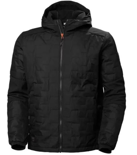 CHAQUETA KESINGTON HOODED LIFALOFT NEGRO T-3XL(73230)