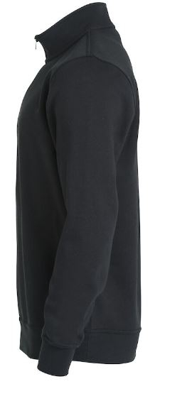 SUDADERA 1/2 CREMALLERA NEGRO T-S (021033)