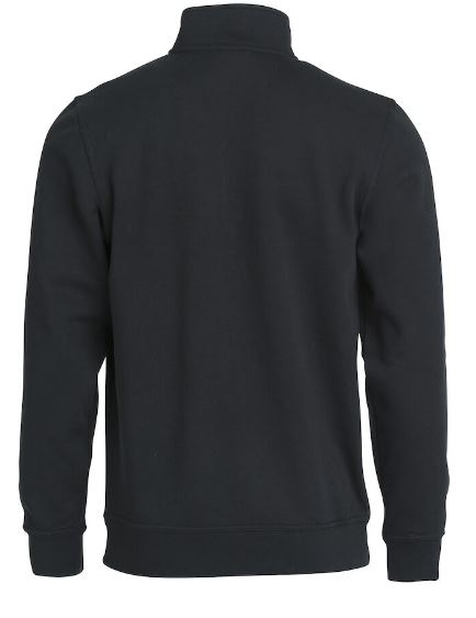 SUDADERA 1/2 CREMALLERA NEGRO T-XL (021033)