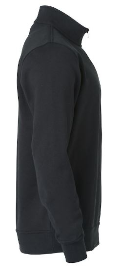 SUDADERA 1/2 CREMALLERA NEGRO T-XXL (021033)