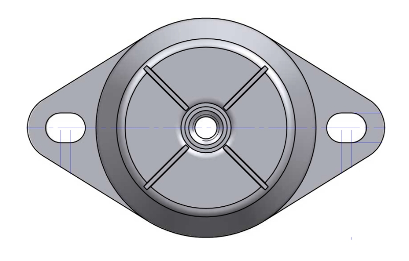 AMC TOPE INT.(SILENBLOCK)BSB 80 M-12 (70Sh-300Kg)