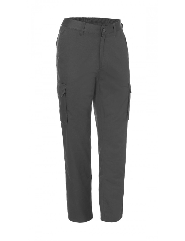 PANTALON TERG.GRIS MULTIB.FORRADO T-36/38 (4813)