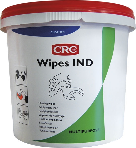 WIPES IND TOALLITAS LIMPIADORAS CON ALCOHOL ISOPROPILICO 100unid.