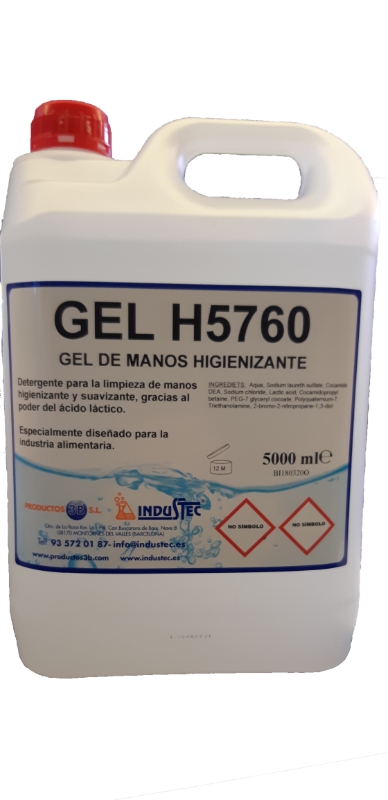 GEL DE MANOS HIGIENIZANTE H5760 5lt