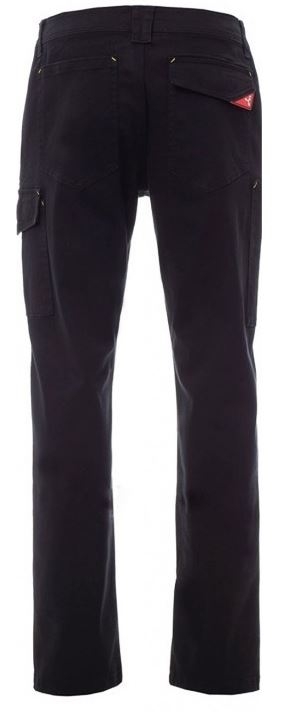 PANTALON ALGODON POWER STRETCH NEGRO T-M
