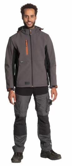 PANTALON STRETCH GRIS/NEGRO T-46 (HECTOR)