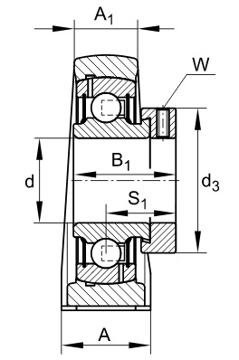 PASE 40 N  //  ROD.AUTOALINEABLE Y SOPORTE POPULAR