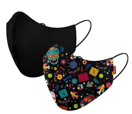 MASCARILLA REUTIL.REVERSIBLE MEXICAN 03 T/M-L