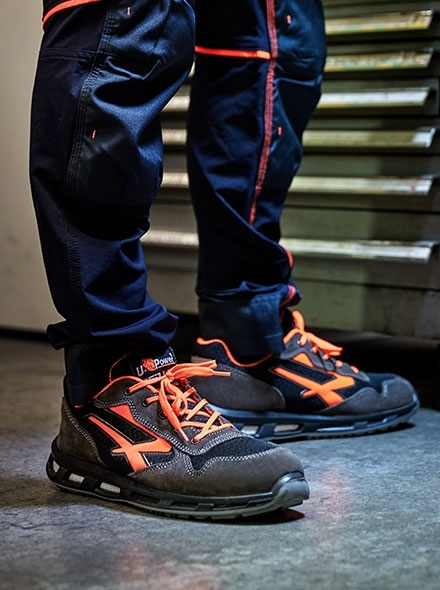 ZAPATO ORANGE S1P SRC ESD Nº41(REDLION)