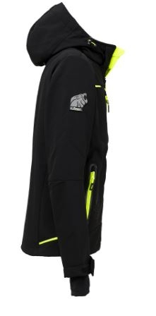 SOFTSHELL SPACE BC NEGRO/AMARILLO T-XL