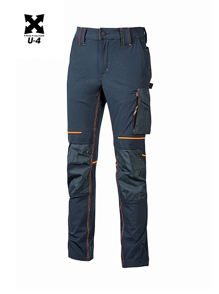 PANTALON ATOM DB AZUL/NARANJA T-S - 3XL