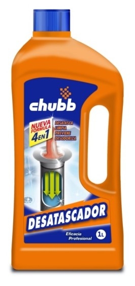 DESATASCADOR TUBERIAS QUIM CHUBB KRABBY 20005037 1 LT